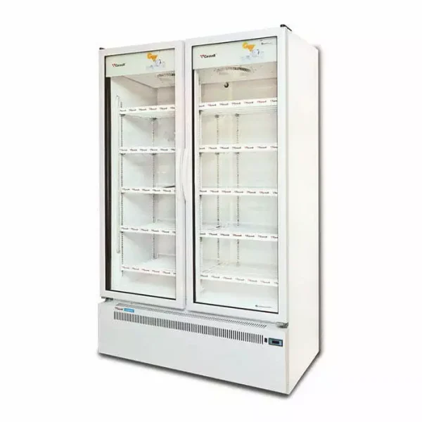 Caravell Commercial Visi Chiller MEC- 1200 FG Swing Doors (2 Doors)