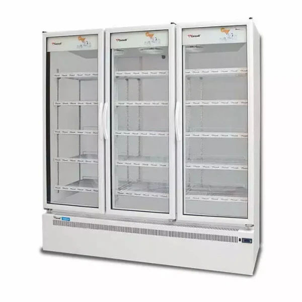 Caravell Commercial Visi Chiller MEC- 1600 FG Swing Doors (3 Doors)