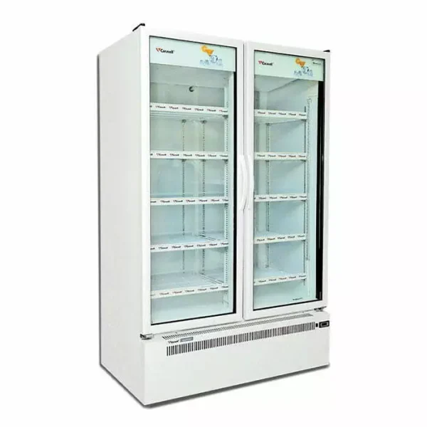 Caravell Commercial Visi Freezer MEF-600 FG Swing Doors(2 Doors)