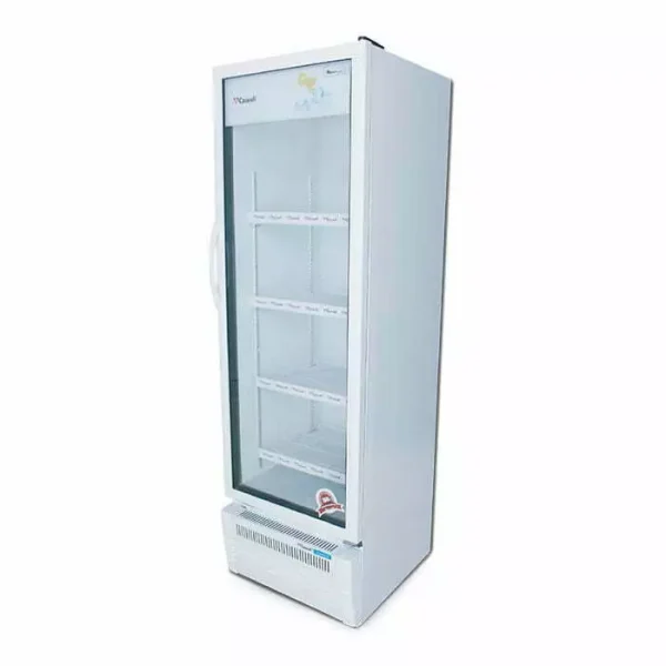 Caravell Commercial Visi Freezer MEF-450 FG Single Swing Door